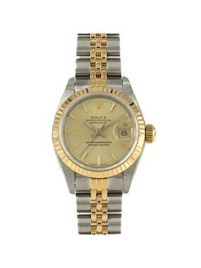 Rolex Datejust Stainless Steel Yellow Gold Automatic
